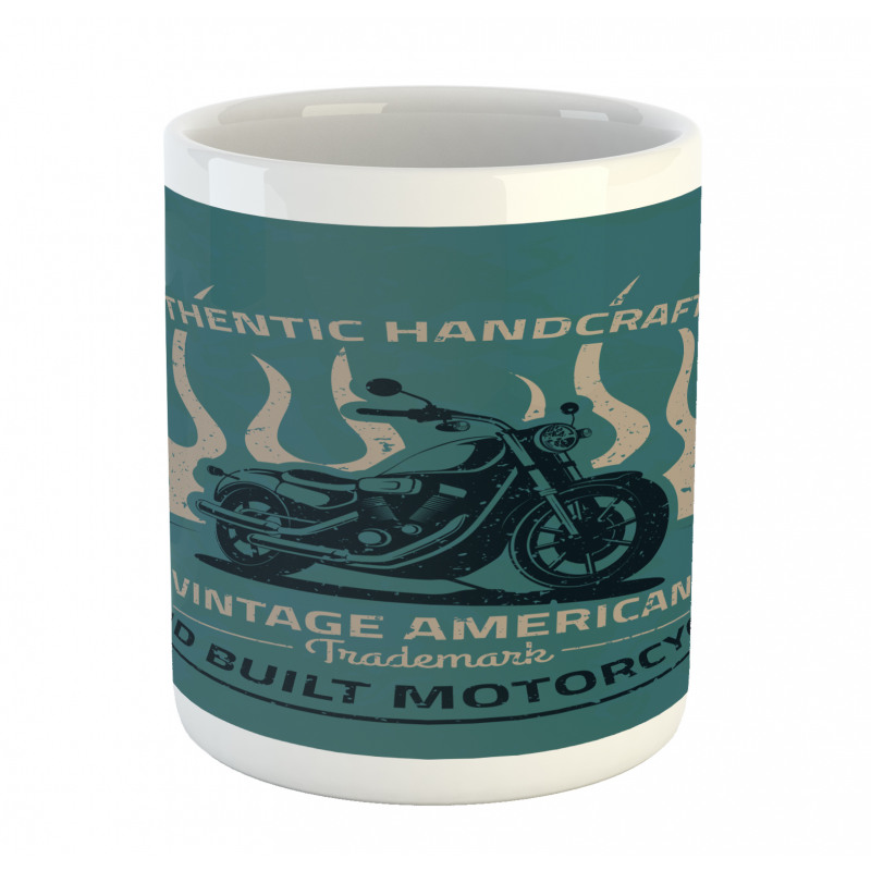 Retro Motorcycle Club Mug