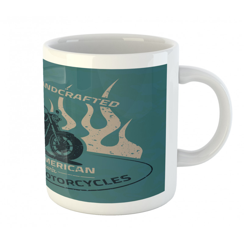 Retro Motorcycle Club Mug