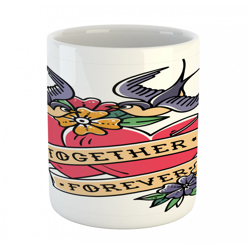 Together Forever Hearts Mug