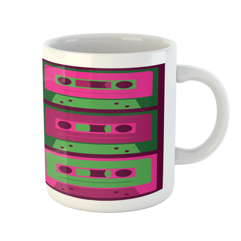 Cool Vintage Cassettes Mug