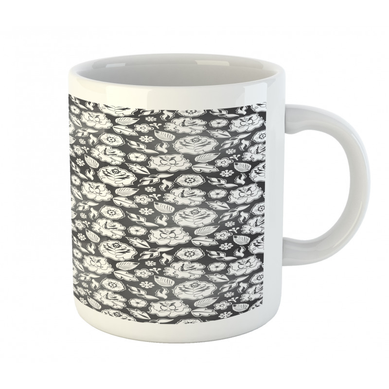 Nostalgic Monochrome Mug