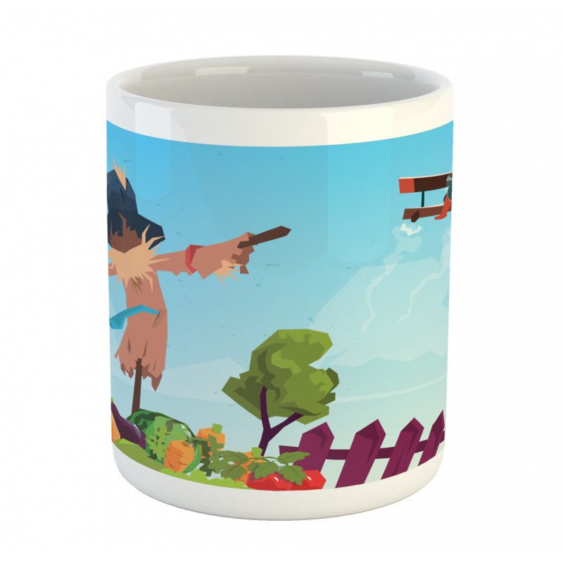 Countryside Cartoon Mug