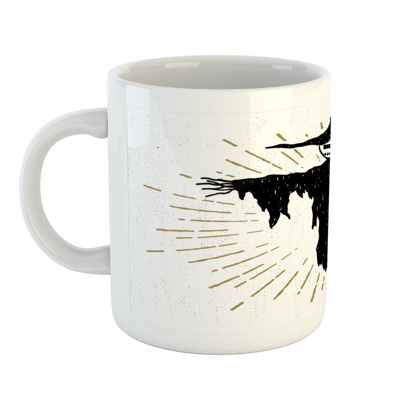 Halloween and Crow Mug