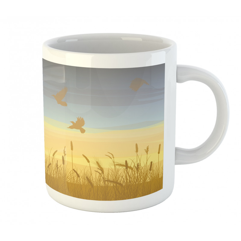 Wheat Field Landscape Mug