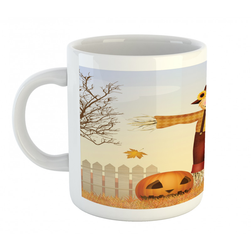 Carved Pumpkin Mug