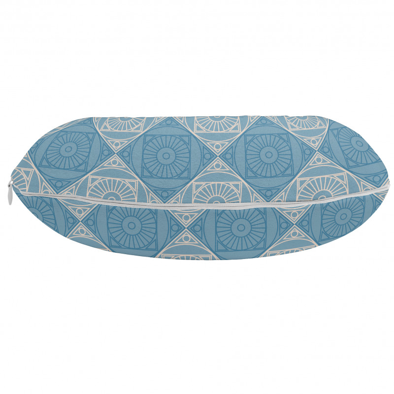 Geometrik Boyun Yastığı Mozaik Desenli 
