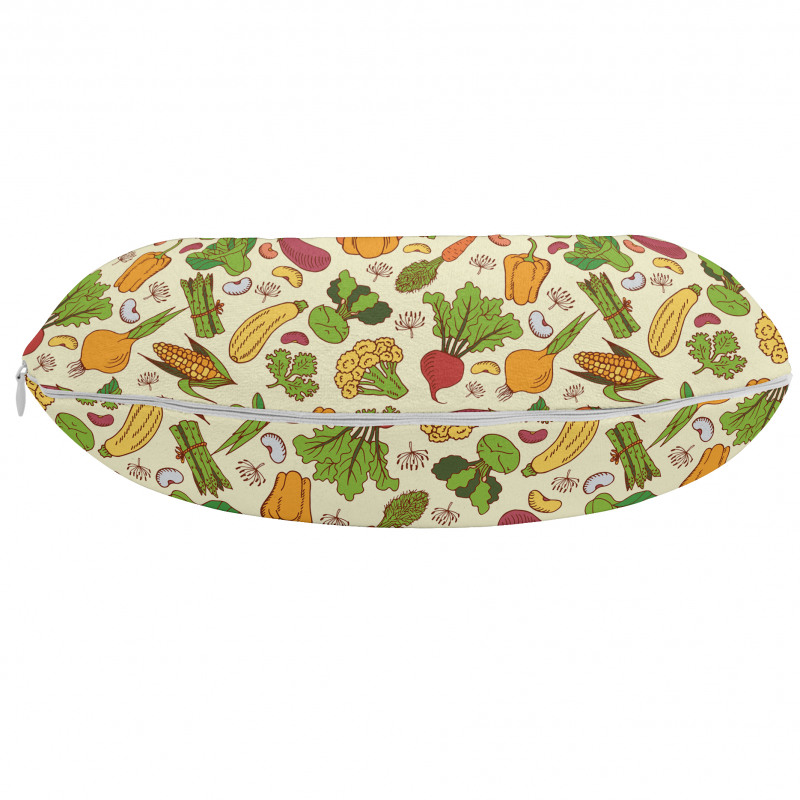 Yiyecek Boyun Yastığı Taze Minik Yeşillikli Mutfak Duvar Kağıdı