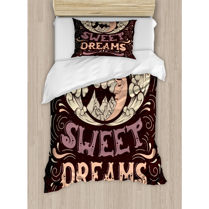 Dreams Moon Duvet Cover Set