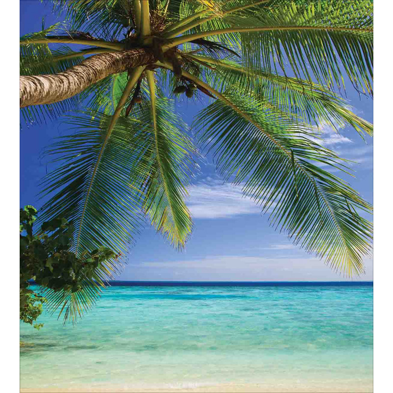 Paradise View Maldives Duvet Cover Set