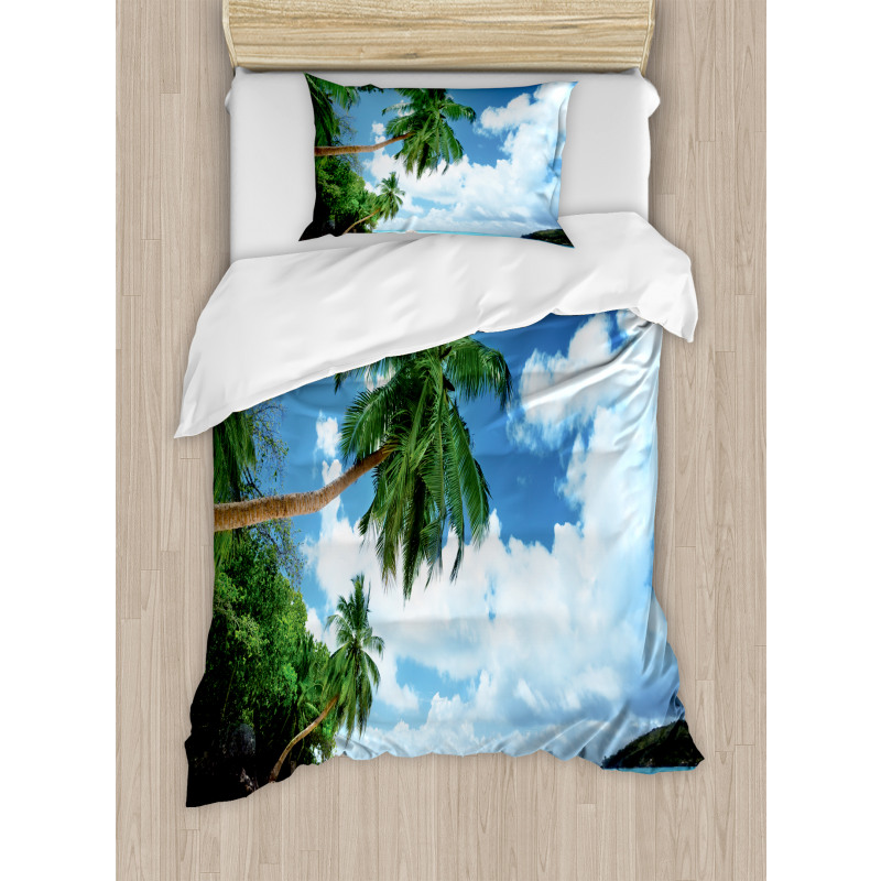 Mahe Island in Seychelles Duvet Cover Set