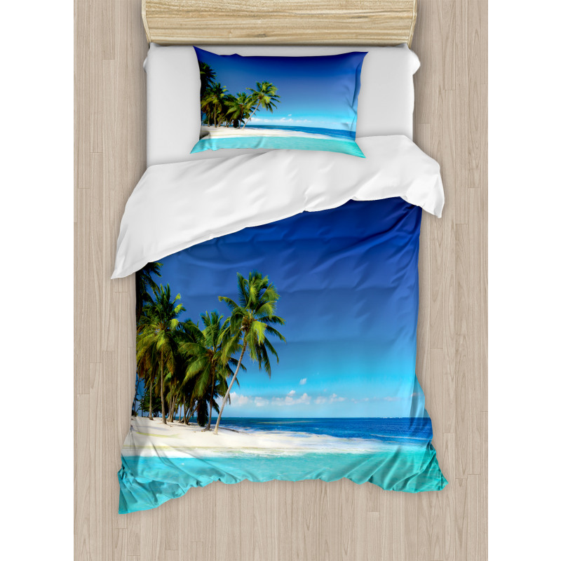 Seaside Nature Tropic Duvet Cover Set