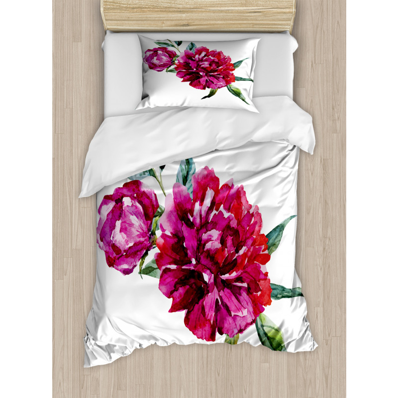 Petals Paint Duvet Cover Set