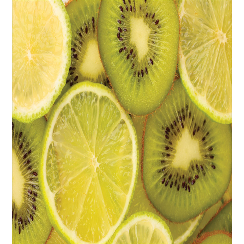 Close up Exotic Fruit and Lime Duvet Cover Set