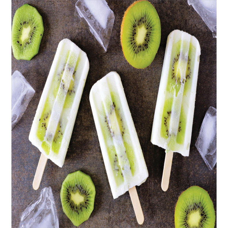 Homemade Fruit Popsicles Photo Duvet Cover Set