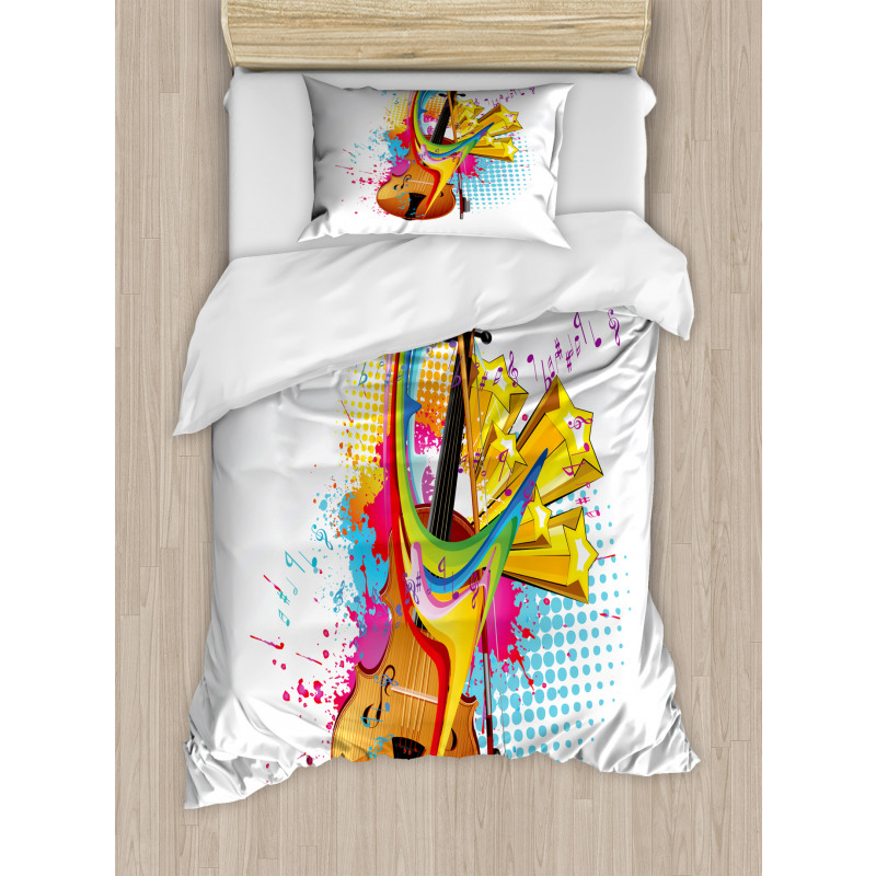 Creative String Instrument Duvet Cover Set