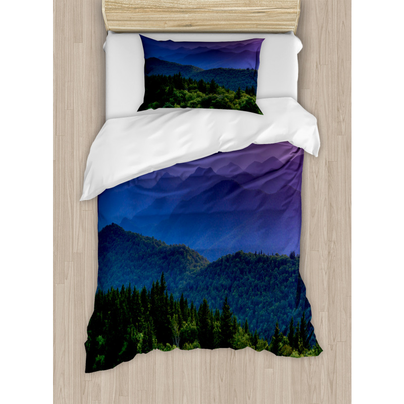 Colorful Sunset Photo Duvet Cover Set