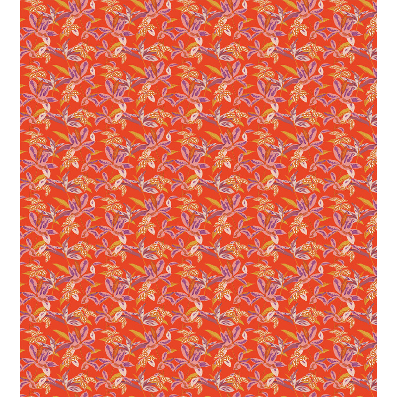 Happy Warm Floral Pattern Duvet Cover Set
