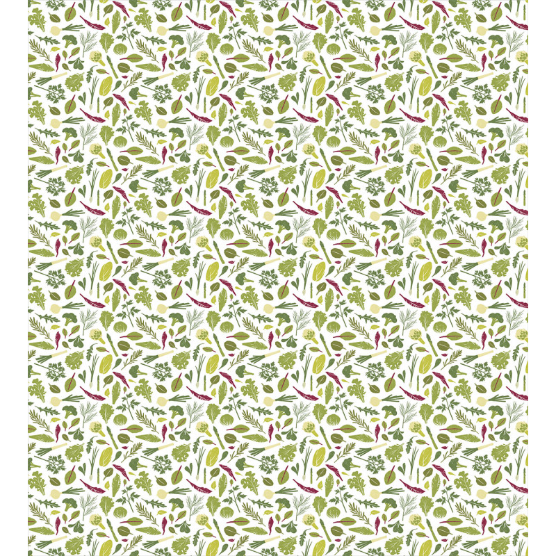 Greenery Food Pattern Duvet Cover Set