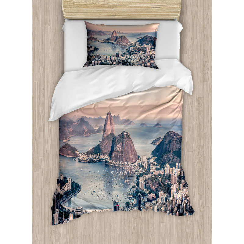 Rio de Janeiro Beach Duvet Cover Set