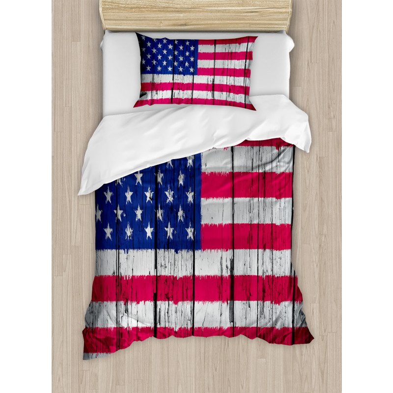 July Fourth Freedom Day Duvet Cover Set