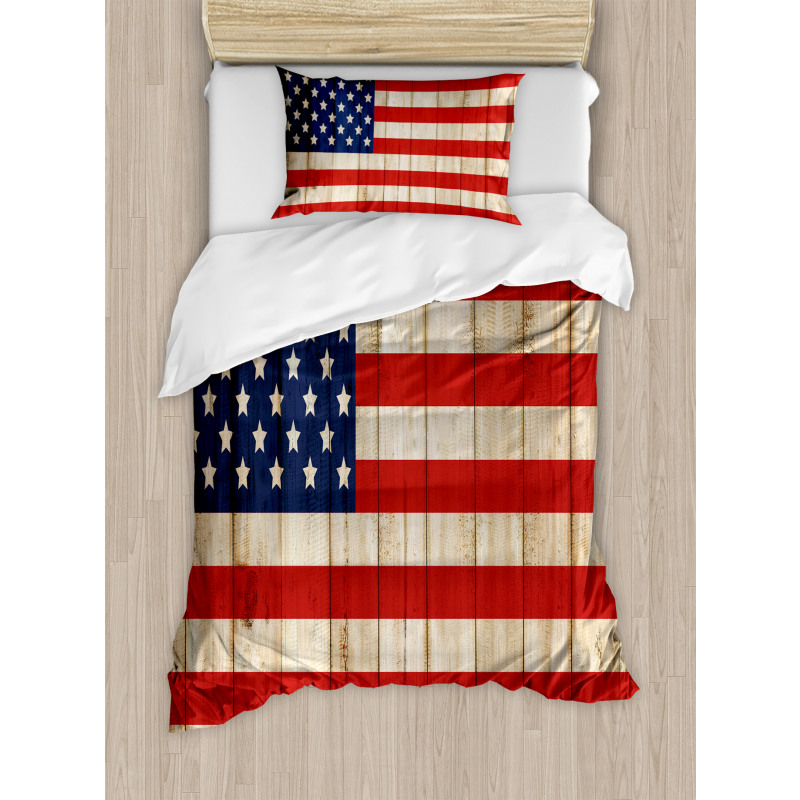 Independence Day in July Duvet Cover Set