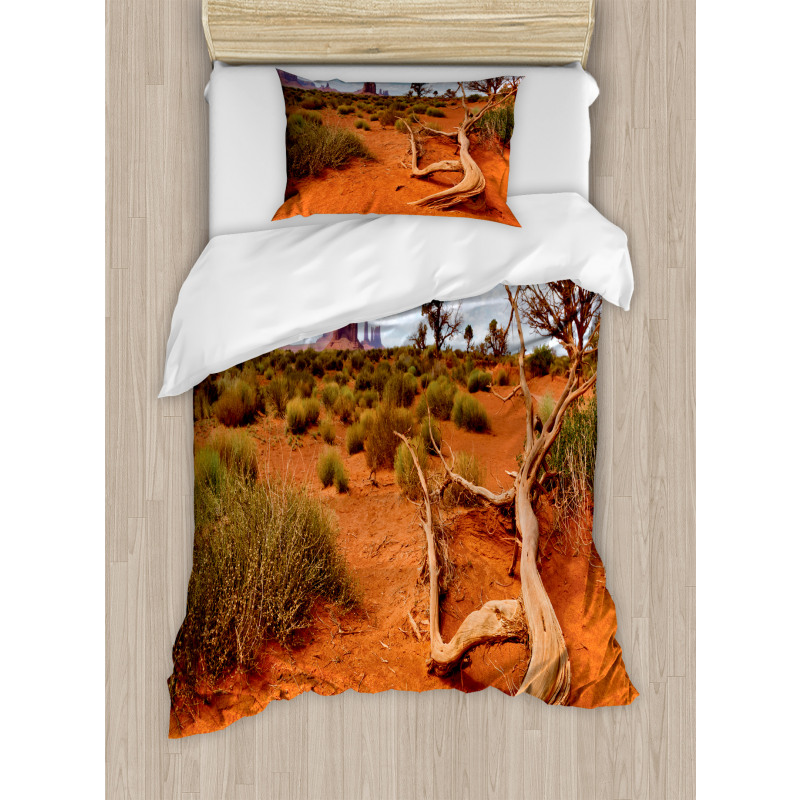 Arizona Valley Scenery Duvet Cover Set