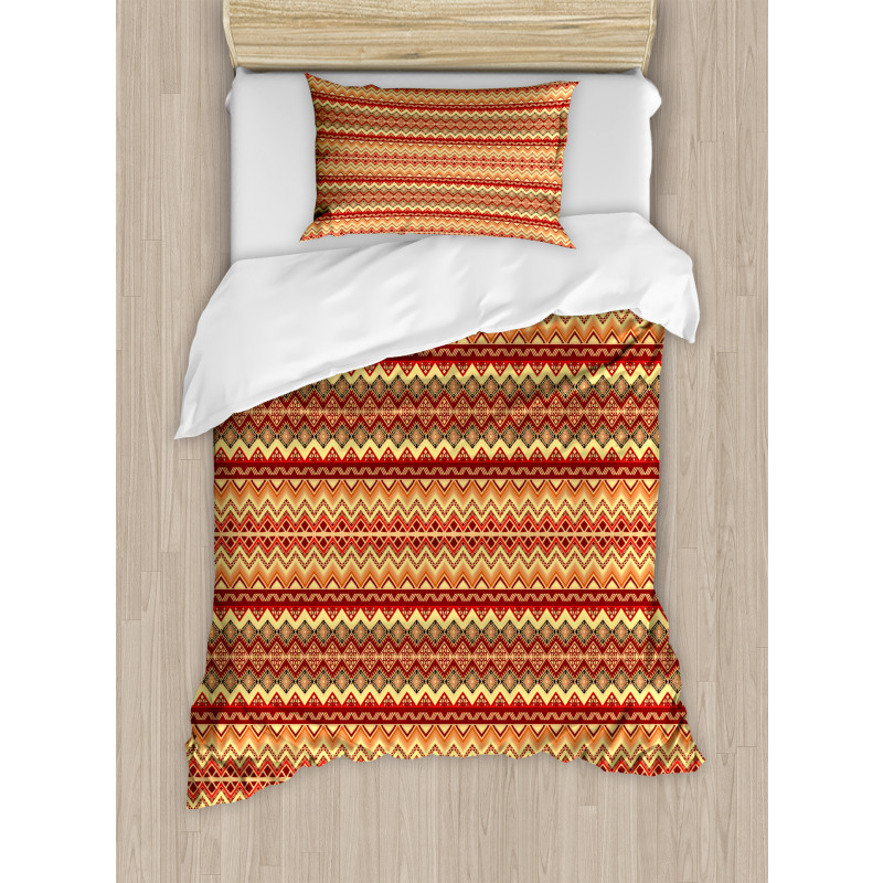 Aztec Folk Ornament Duvet Cover Set