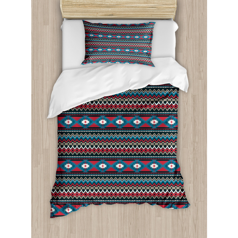 Old Motif Duvet Cover Set