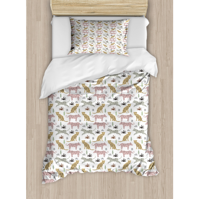 Leopards Duvet Cover Set