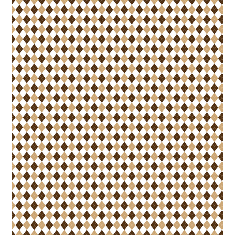 Simplistic Argyle Pattern Duvet Cover Set