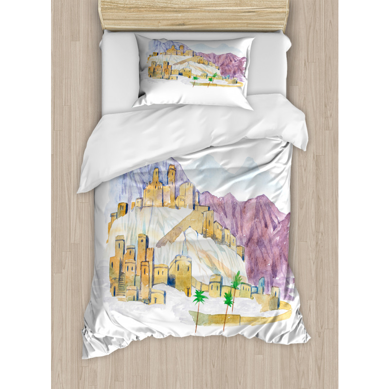 Desert City Art Duvet Cover Set