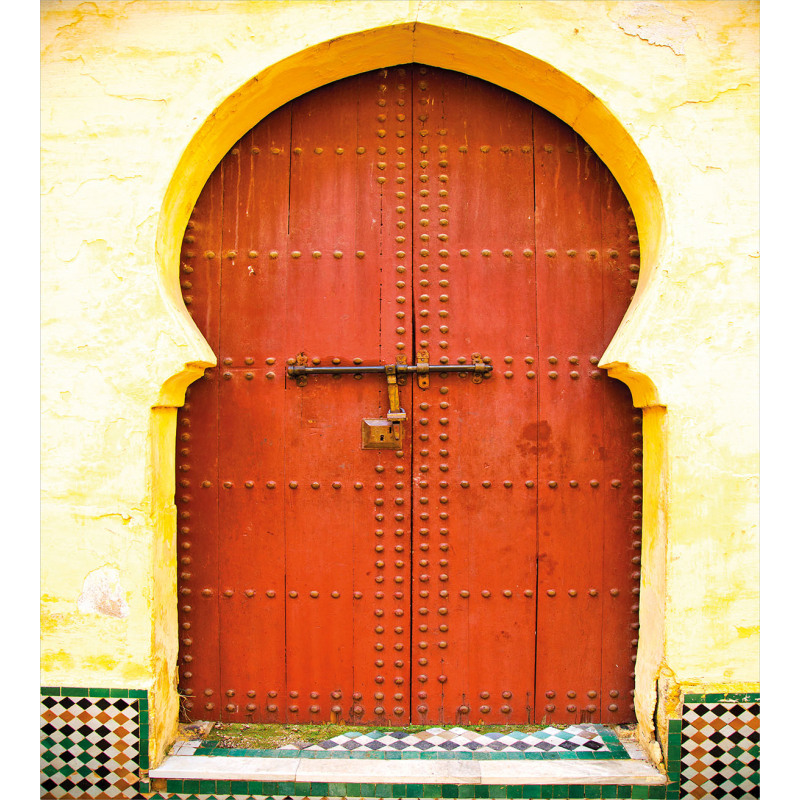 Historic Moroccan Door Duvet Cover Set