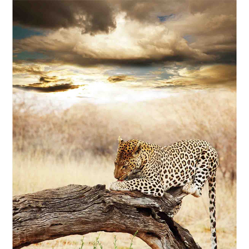 Wild Leopard Duvet Cover Set