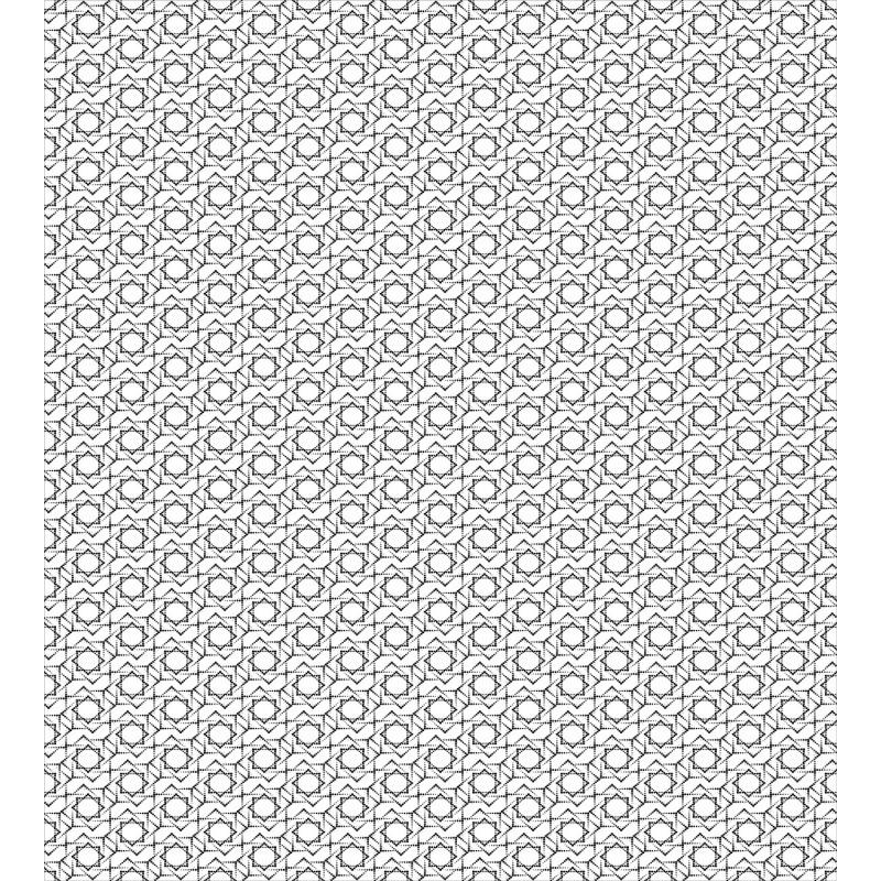 Dotwork Square Starts Duvet Cover Set