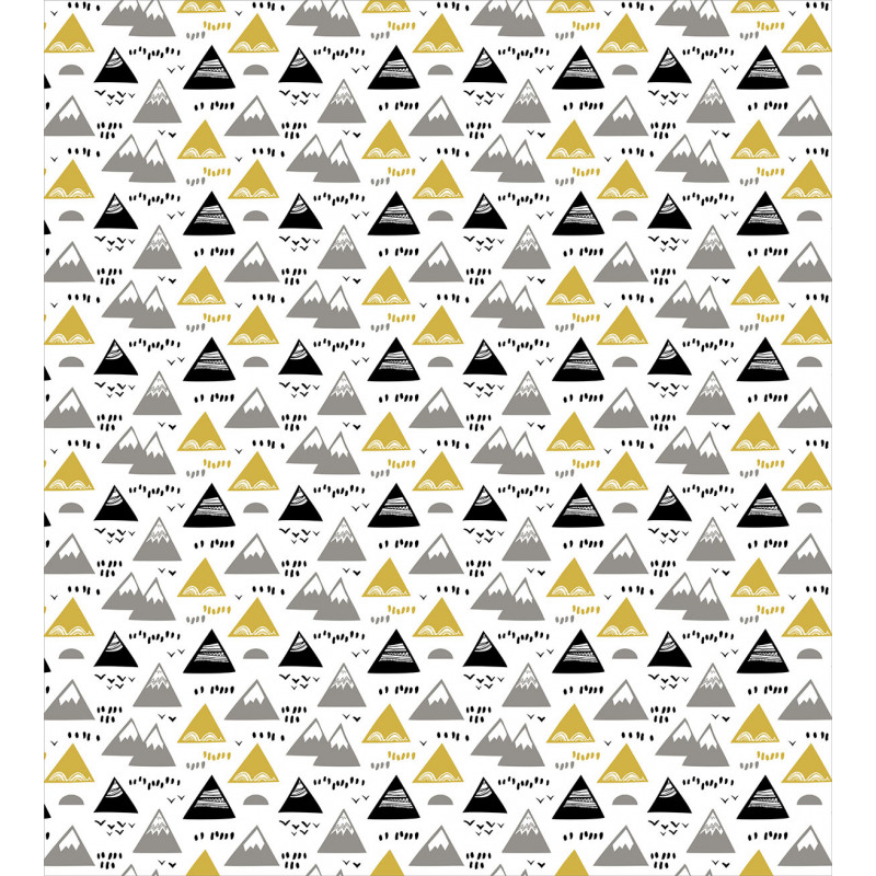 Mount Triangles Duvet Cover Set