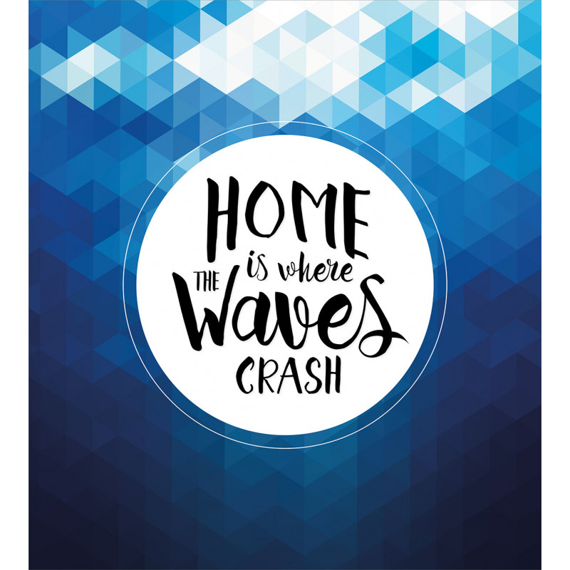 Home is Where Waves Crash Duvet Cover Set