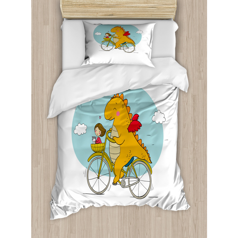 Happy Travelers Duvet Cover Set