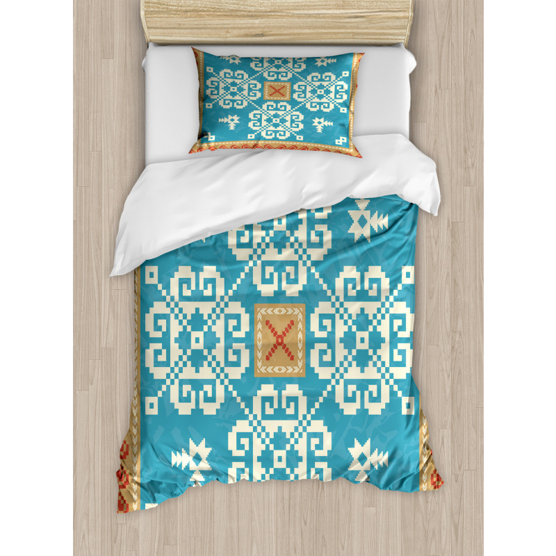 Nordic Style Square Ornament Duvet Cover Set