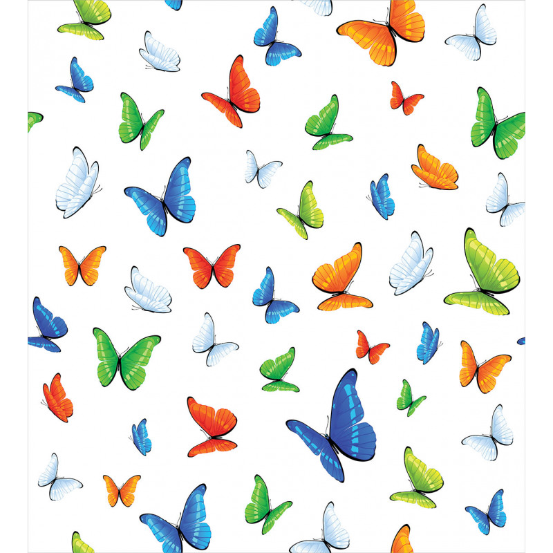 Butterflies Animal Duvet Cover Set