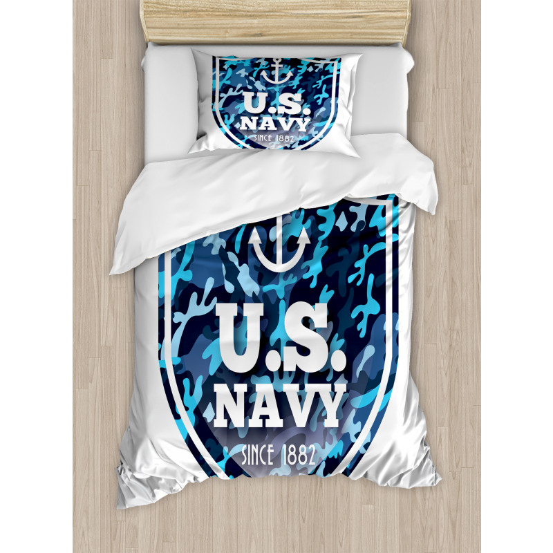 Naval Ship Marine Duvet Cover Set