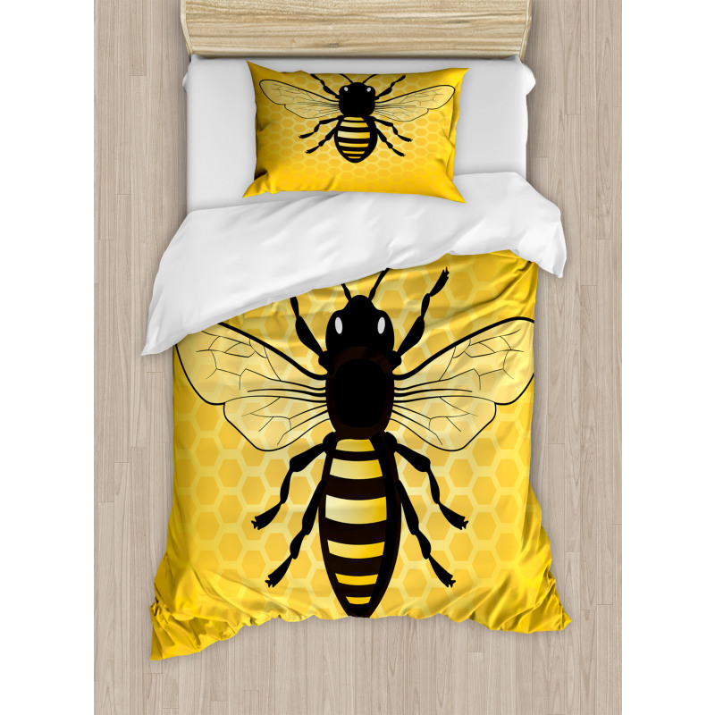 Detailed View of Insect Duvet Cover Set