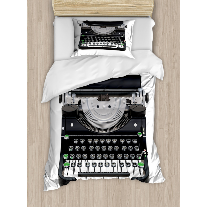 Antique Writing Device Duvet Cover Set