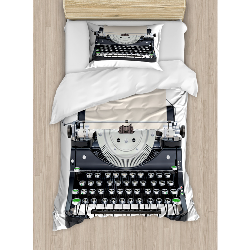 Old Mechanical Keyboard Duvet Cover Set