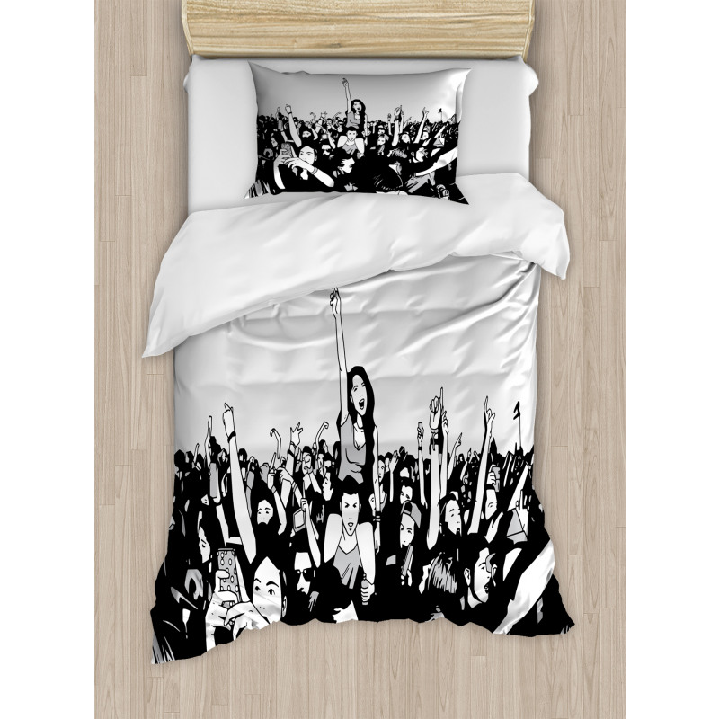 Concert Theme Duvet Cover Set