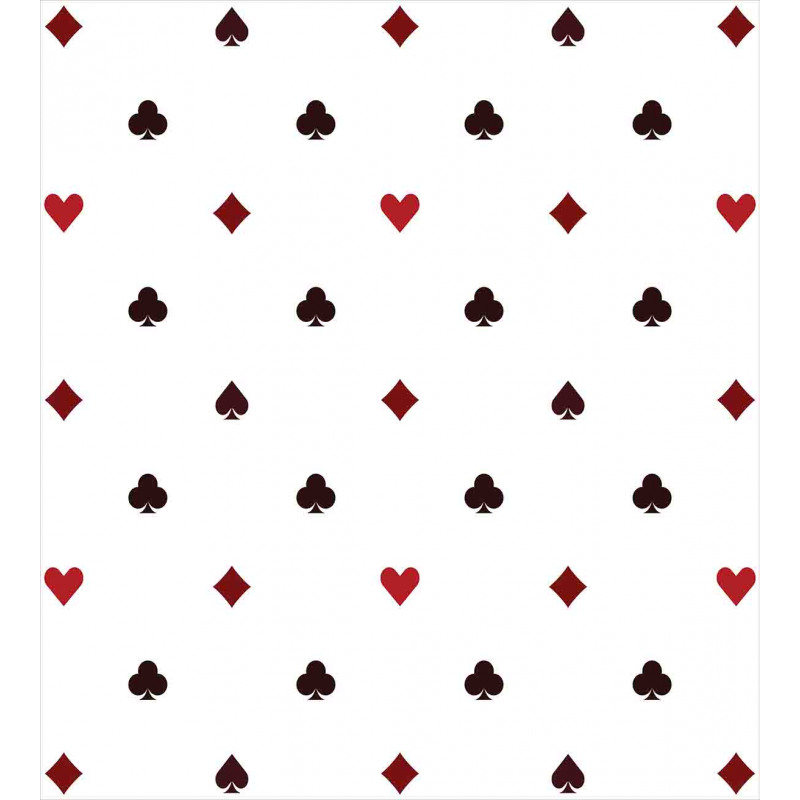 Gambling Club Minimalist Duvet Cover Set