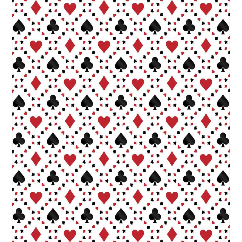 Tourist Poker Cards Duvet Cover Set