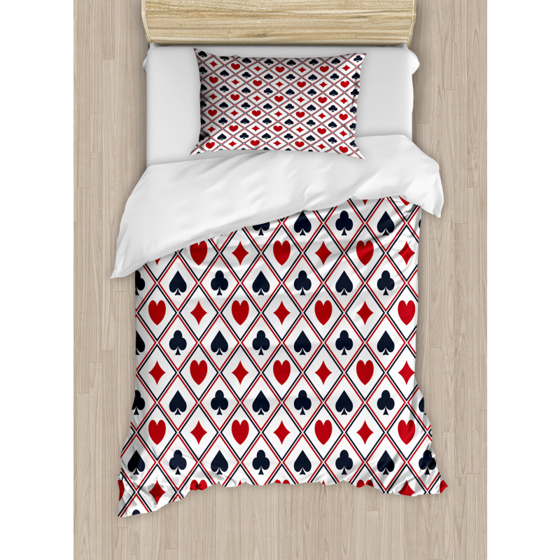 Holdem Gambler Modern Duvet Cover Set