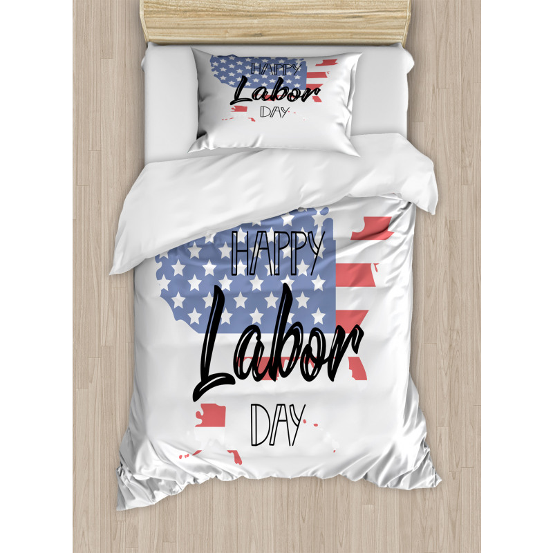 American Holiday Concept Duvet Cover Set