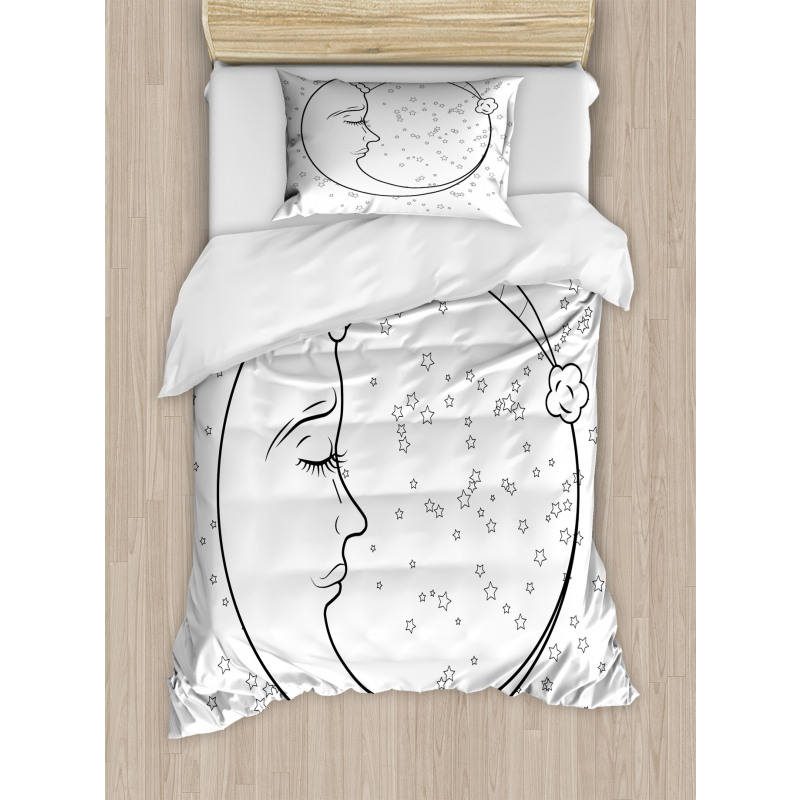 Sleep Time Night Duvet Cover Set