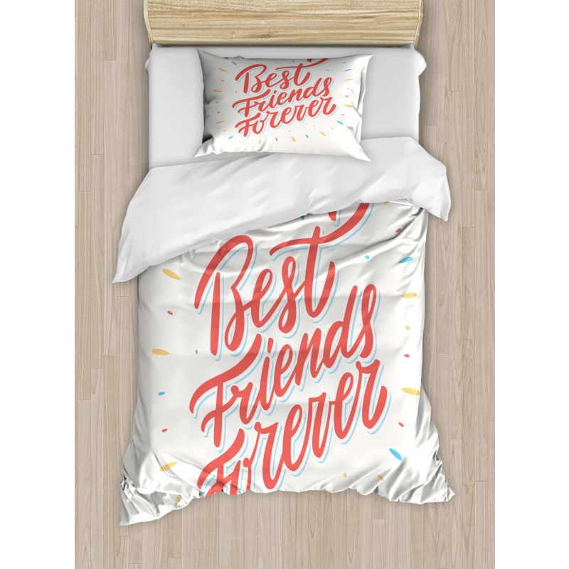 Colorful Buddies Art Duvet Cover Set